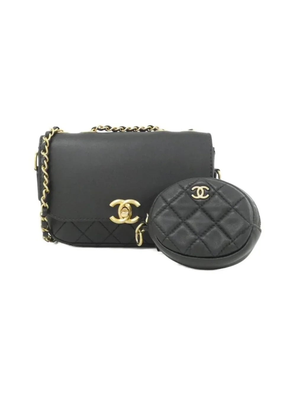 Chanel Shoulder Bag Black